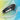 Green Football Kick Trainer Pro-Level SenseBall - Size 2 for soccer skills training.