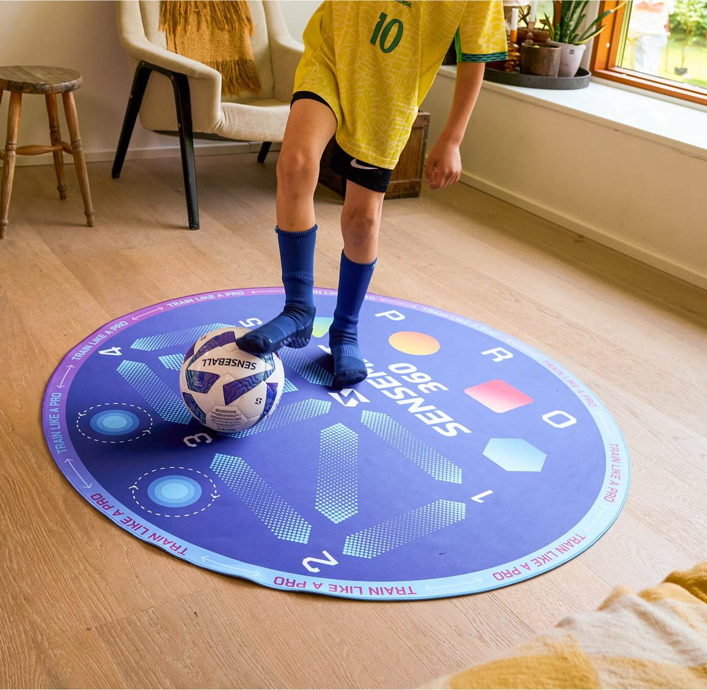 Tapis de Football 60 x 40 cm Tapis d'entraînement Football Antidérapant pour Football Dribble Tapis de Football 60 x 40 cm Tapis d'entraînement Football Antidérapant pour Football Dribble