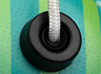 String attached to the Senseball football training ball 